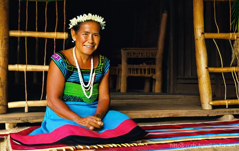 투발루의 유명인 및 영향력 있는 인물 - **Prompt:** A dignified Tuvaluan leader, male or female, stands confidently on a small, elevated pla...