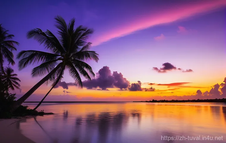 투발루에서 즐기는 스노클링 - **Vibrant Underwater Coral Garden in Tuvalu:** A breathtaking wide-angle view of a pristine, untouch...